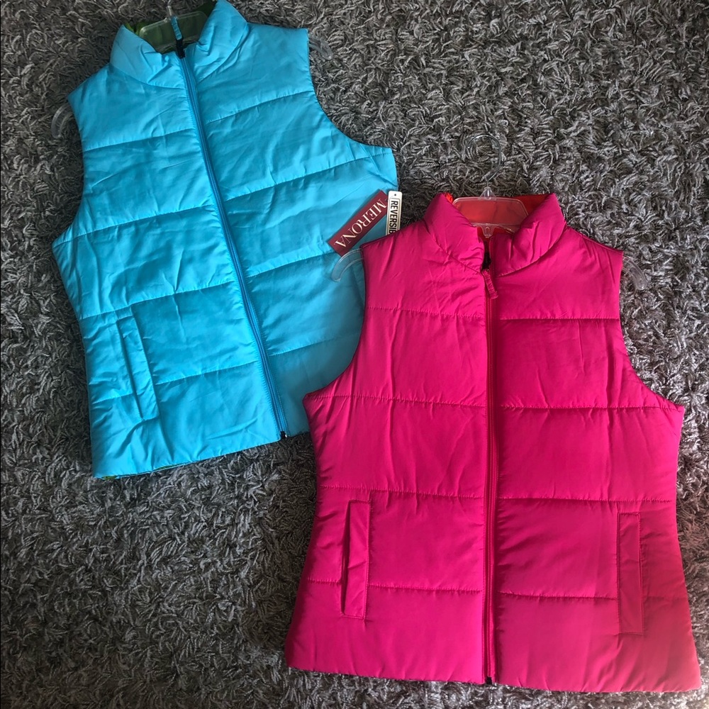 Merona Reversible Vest, Size M, New